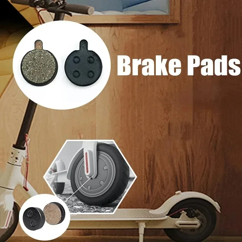 Electric Scooter Disc Brake Pads 2/4/10pcs For Xiaomi M365 Pro Kick Scooter Replacement Parts Friction Plates Accessories electric scooter spare parts,electric scooter accessories,scooter accessories,electric scooter brakes
