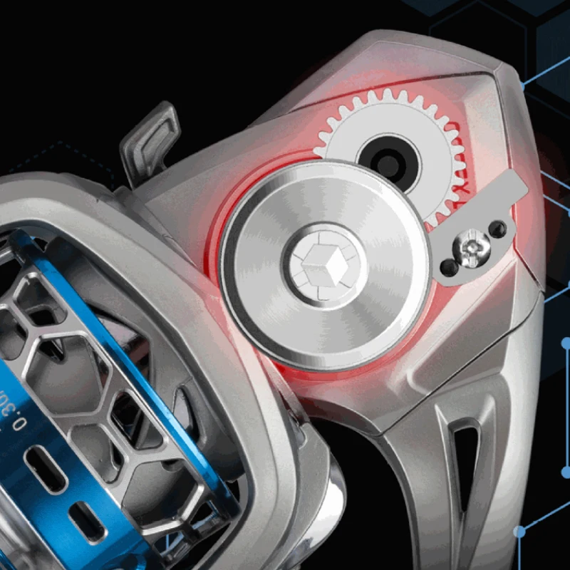 YUBOSHI Ultra Light 5.2:1/4.7:1 Aluminum Alloy Spool Fishing Reel Saltwater Bass Spinning Wheel Fishing Tools