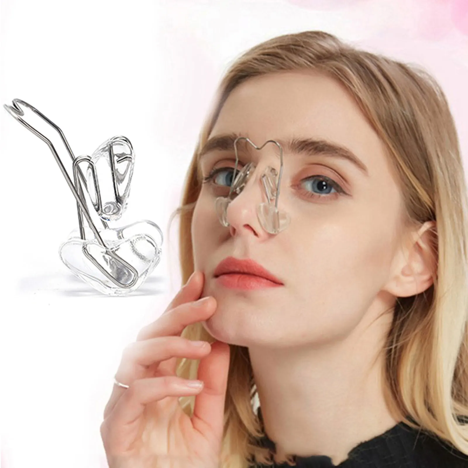 Nose Up Lifting Shaping Shaper Orthotics Clip Beauty Nose Slimming Massager Straightening Clips Tool Nose Up Clip Corrector_voghion.com