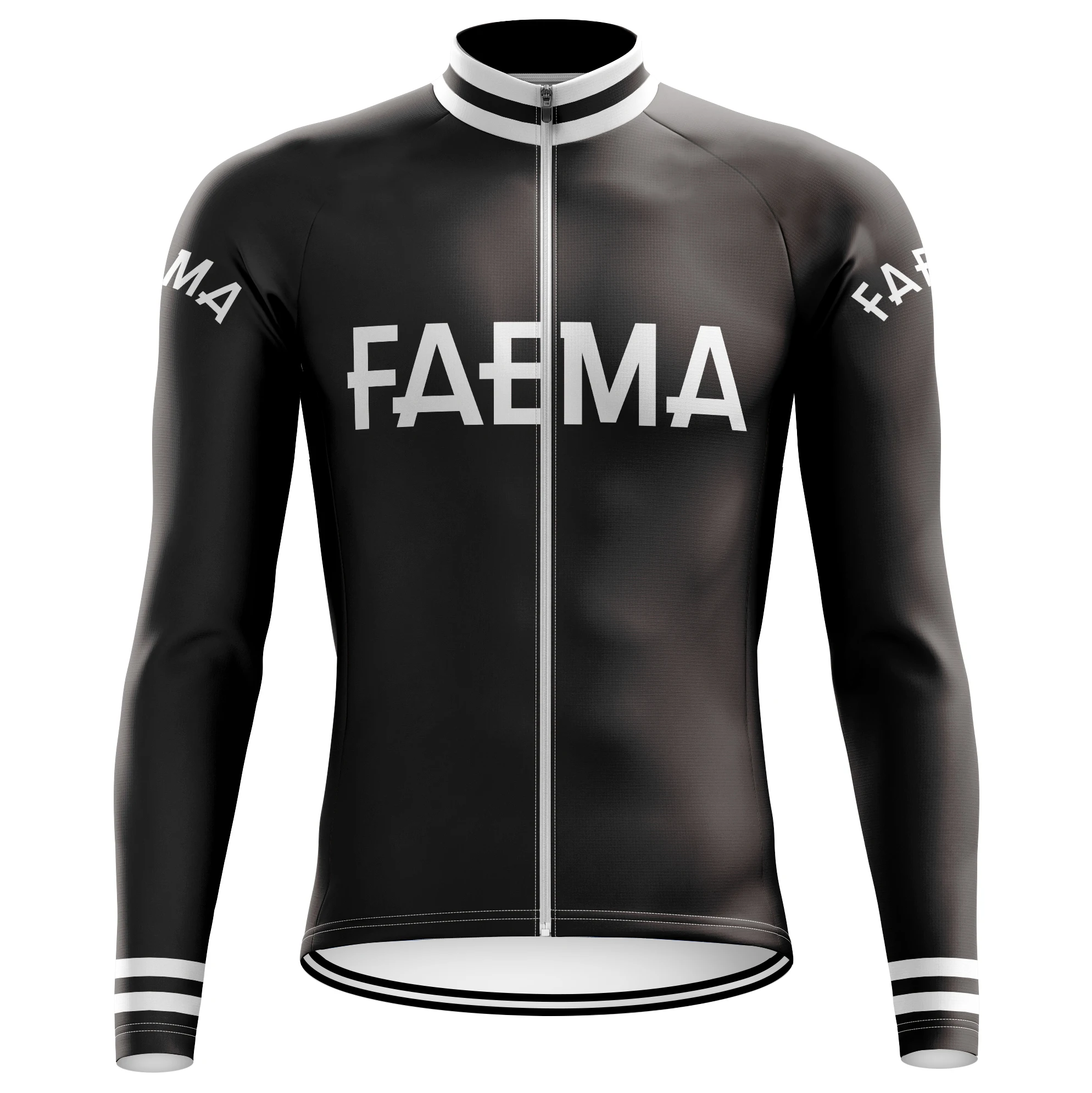 thumbnail image 1 of Maillot de ciclismo retro de varios estilos para hombre, de manga larga, sin forro polar, para ciclismo, París, Roubaix, Brooklyn, Ford, Faema, Molteni, 1 of 5