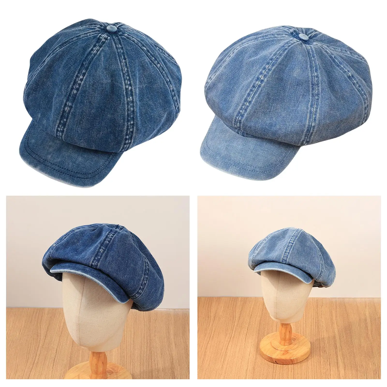 Cotton Newsboy Cap Berets Hat Newsboy Caps Women Autumn Spring Octagonal Caps For Women Men Beret