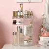 Wnnideo Makeup Organizer 360 Degree Rotating Spinning Makeup Cosmetic Storage Box Bathroom Desktop Dressing Table Lipstick Rack 5