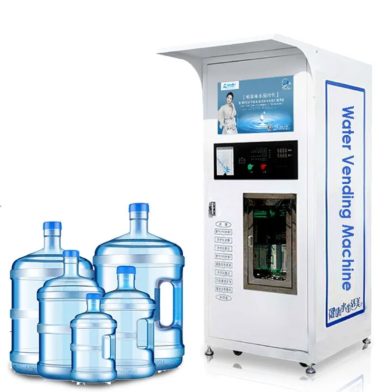 

Small reverse osmosis coin operated reverse osmosis drinking purified water vending machine