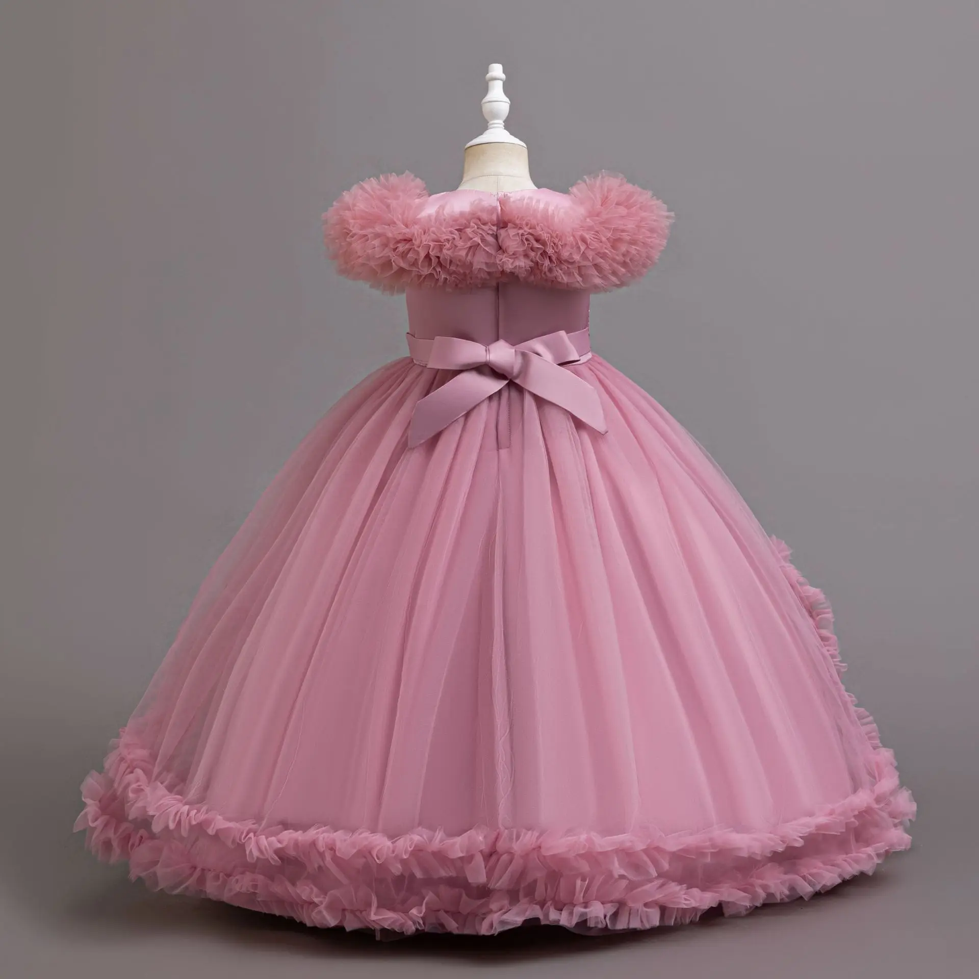 فستان الأميرة الأنيق للفتيات لحفلات أعياد الميلاد...