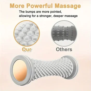 1pc Plastic Yoga Muscle Massage Roller Foot Training Device Multi-functional Foot Roller for Muscle Network Drainage 2