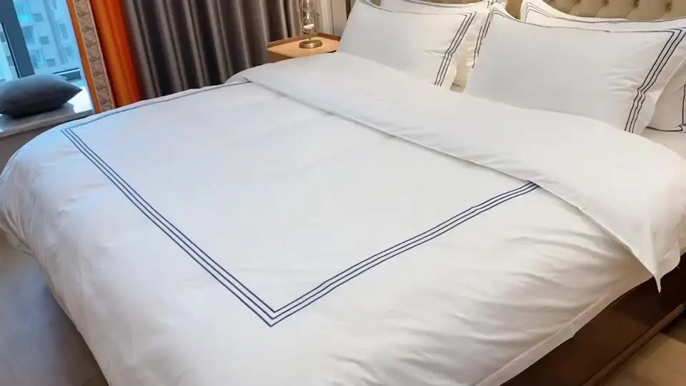 NEW HOTEL Cadar Kain Sejuk Lembut Branded Luxury Premium LV Channel Gucci  Single Queen Bedding Bedsheet With Pillow Cover