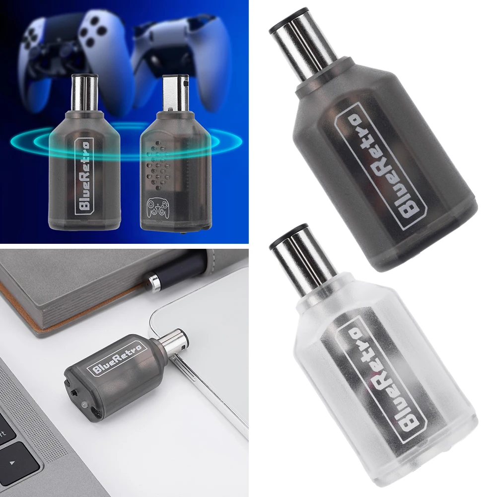 닌텐도 게임큐브 NGC 콘솔용 무선 블루투스 호환 어댑터, PS5 PS4 콘솔용 무선 게임 컨트롤러 어댑터