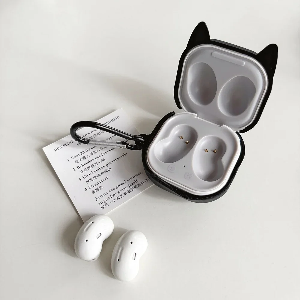 For Samsung Galaxy FE Case Cute Cat Earphone Case For Galaxy Buds