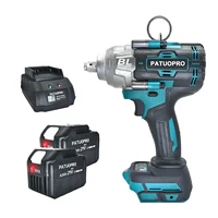 PATUOPRO Max 2000N.M Brushless Cordless Wrench 21V Rechargeable Electric Impact Wrench Home Power Tools For Makita 18V Battery 1