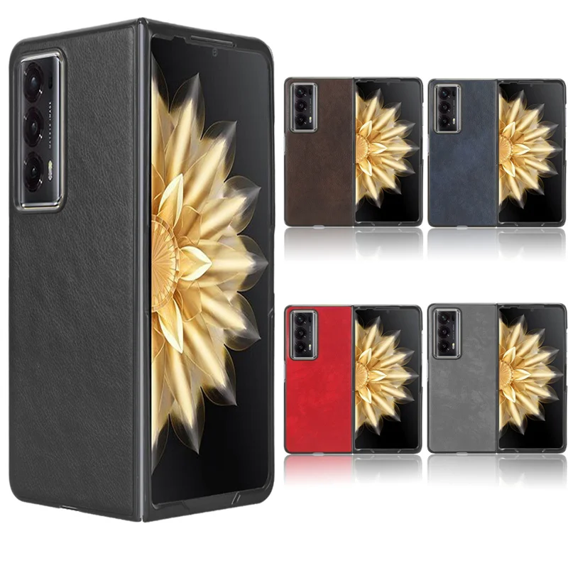 Slim Ultra For Honor Magic V2 Custodia Litchi Skin Pattern Pu Leather E Pc Book Cover Per Honor Magic V2 Phone Case