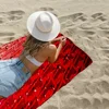 M-Milwaukee-S LOGO Microfiber Printed Beach Towel Mountain Climbing Yoga Beach Swimming Running Absorbent Soft Towel 3