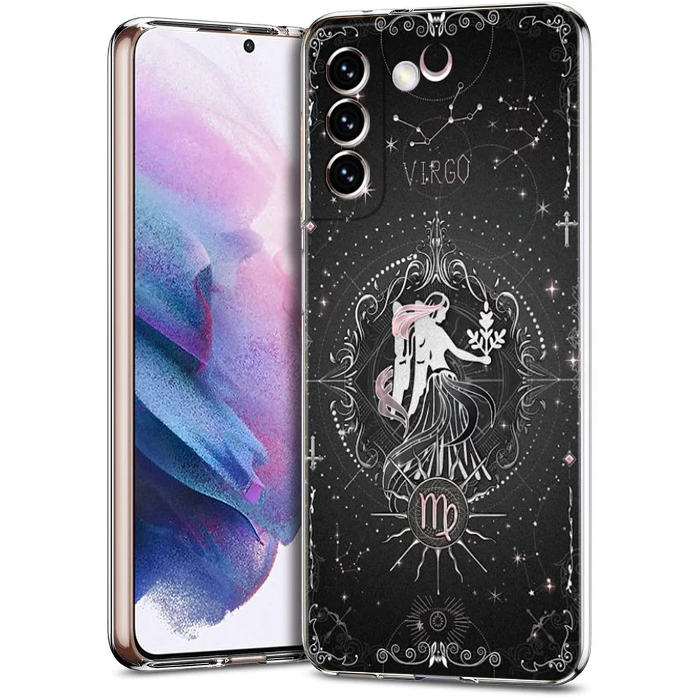 Konstellation Transparente Abdeckung für Samsung Galaxy S24 S23 S22 S20 S21 FE Ultra S24 S23 S10 S10E S9 Plus 5G Telefon Fall Capas Tasche – Detail 7