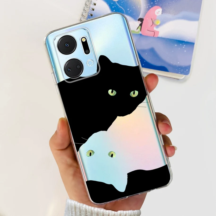 Elegant Silicone Soft TPU Phone Case - Flexible Protective Cover for 6.75-Inch Smartphones