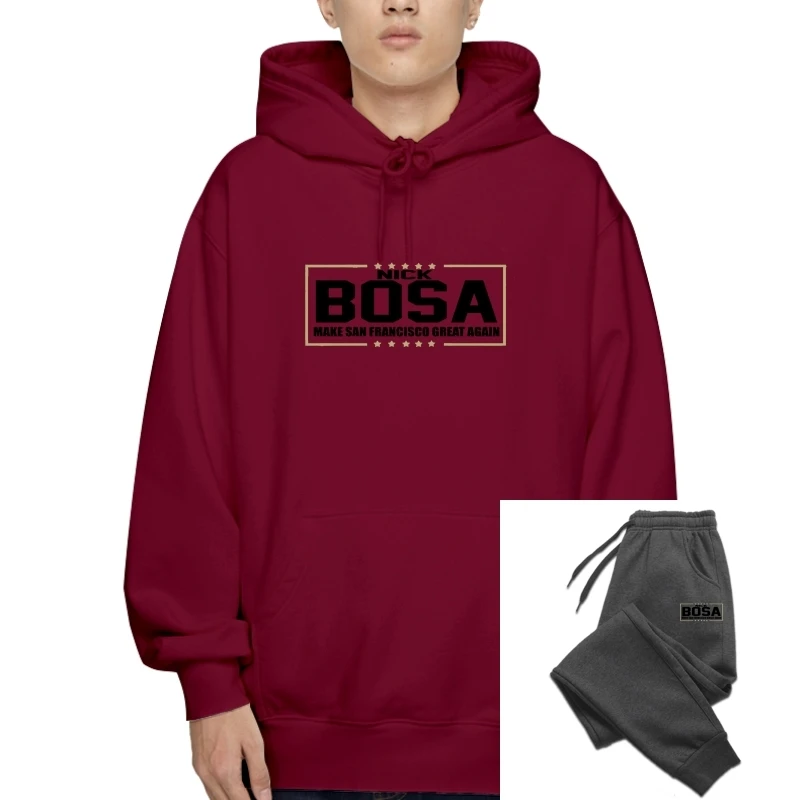 

TIE-DYE RED San Francisco Bosa Election T-Hoodies unisex men women Pullover