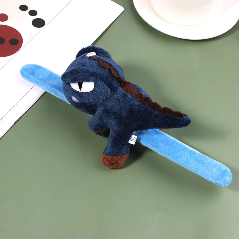 Dellyy Tier-Schlagarmbänder Für Kinder – Plüsch-Snap-Armband Mit Husky, Panda & Capybara
