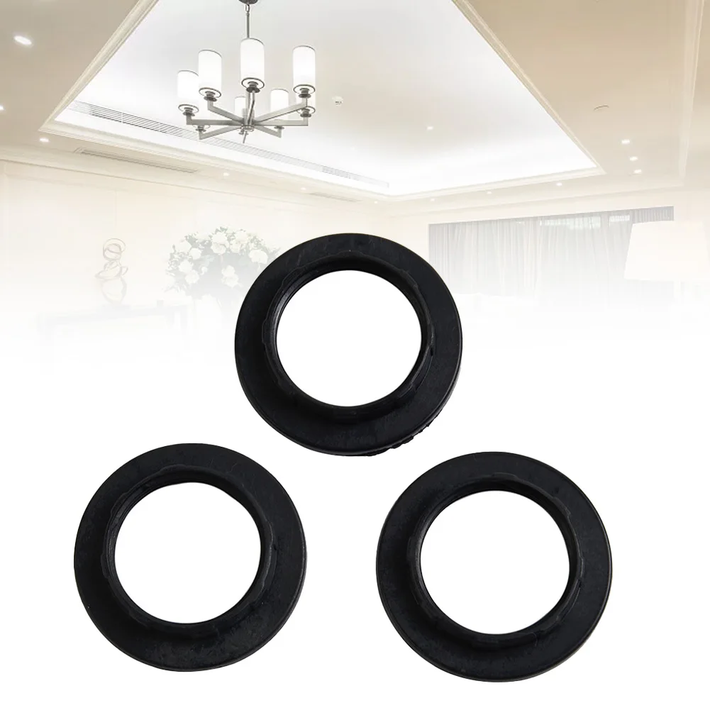 Lampen schirm Ring aufrüsten Sie Ihre Lampen mit langlebigen e14 Kunststoff Lampen schirm Kragen Ring Faden Lampe Licht Schatten halter 3er-Set – Detail 19