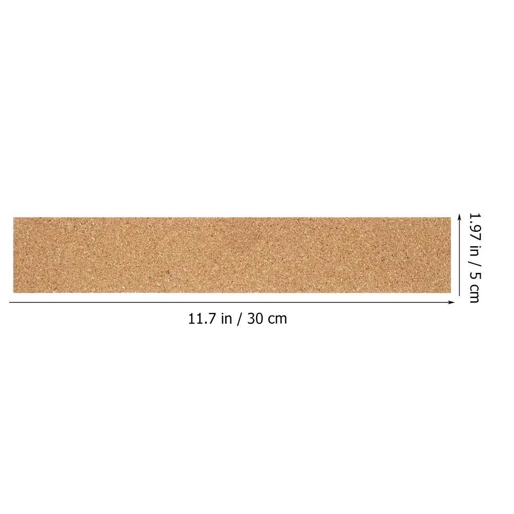 4Pcs Cork Memo Strips Bulletin Board Cork Strips Message Bulletin Wall Adhesive Office Wall Corkboards