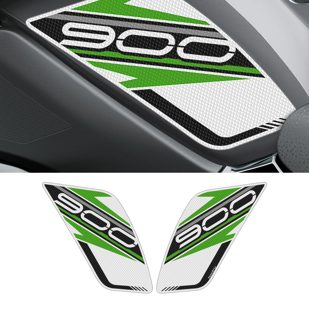 

Motorcycle Side Tank Pad Protection Knee Grip Anti-slip for Kawasaki Z900 2017-2022