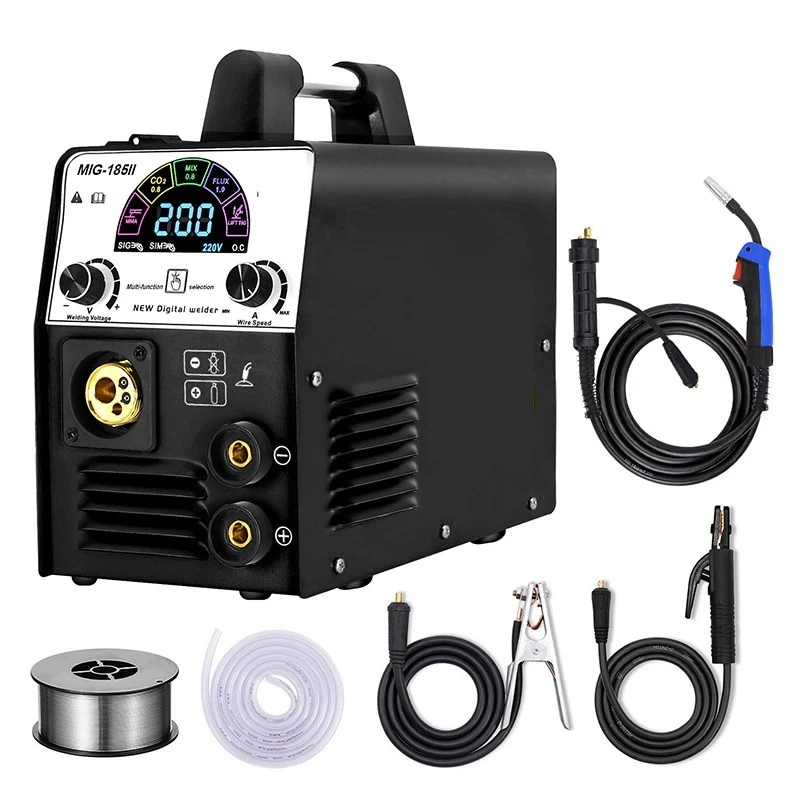 Two protection welding machine, gas free self-protection welding machine
