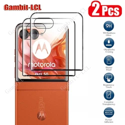 2PCS Pellicola Protettiva in Vetro Temperato Curvo 3D per Schermo Posteriore
