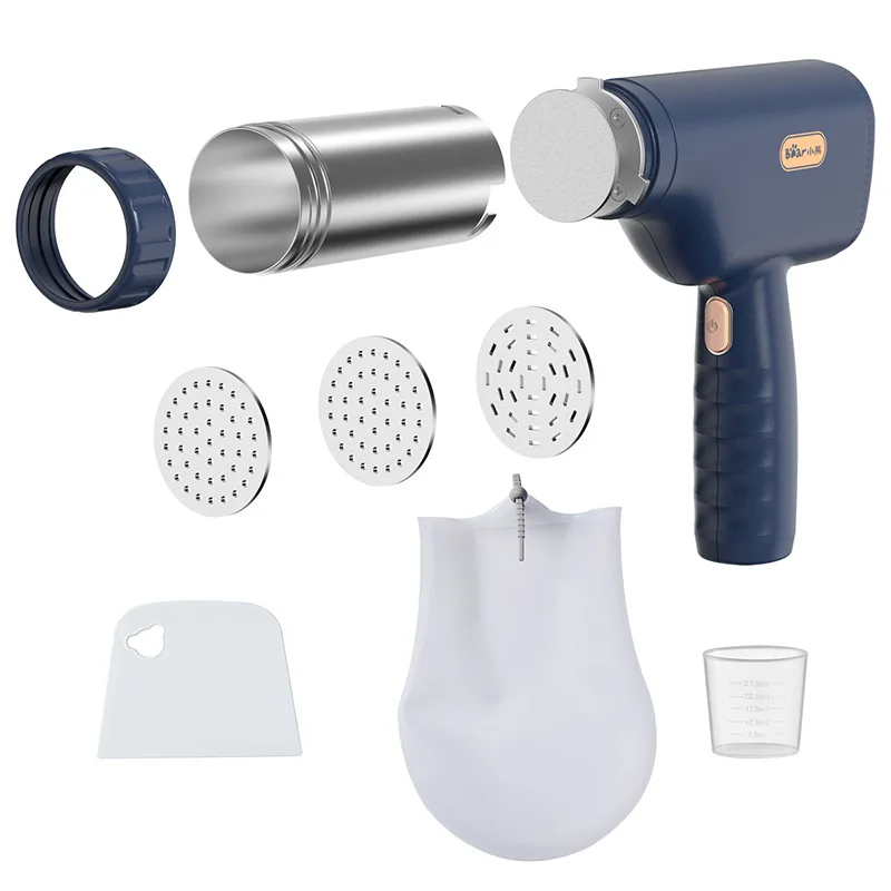 

Portable Electric Fresh Pasta Making Machine For Rolling Dough Automatic Noodle Press Maker USB Cutter Kitchen Aid Appliances