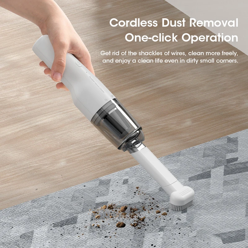 Portable Car Vacuum Cleaner Rechargeable 13000Pa Handheld Automotive Vacuum Cleaner For Car Wireles Dust Catcher Cyclone Suction 3