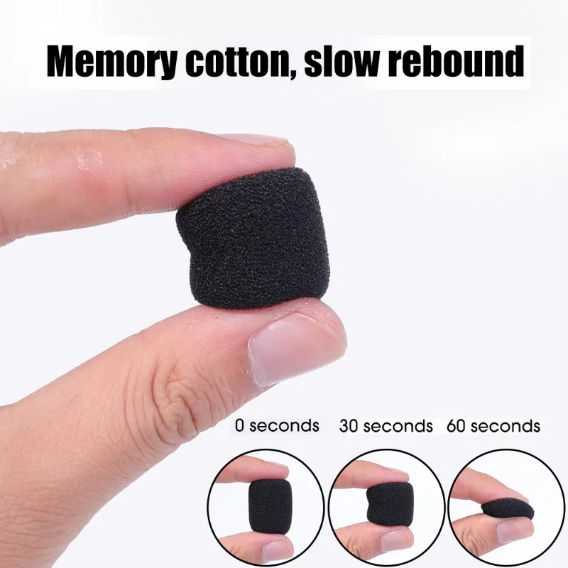 Professional Microphone Pop Filter Foam Cover for Broadcast Lapel Microphones