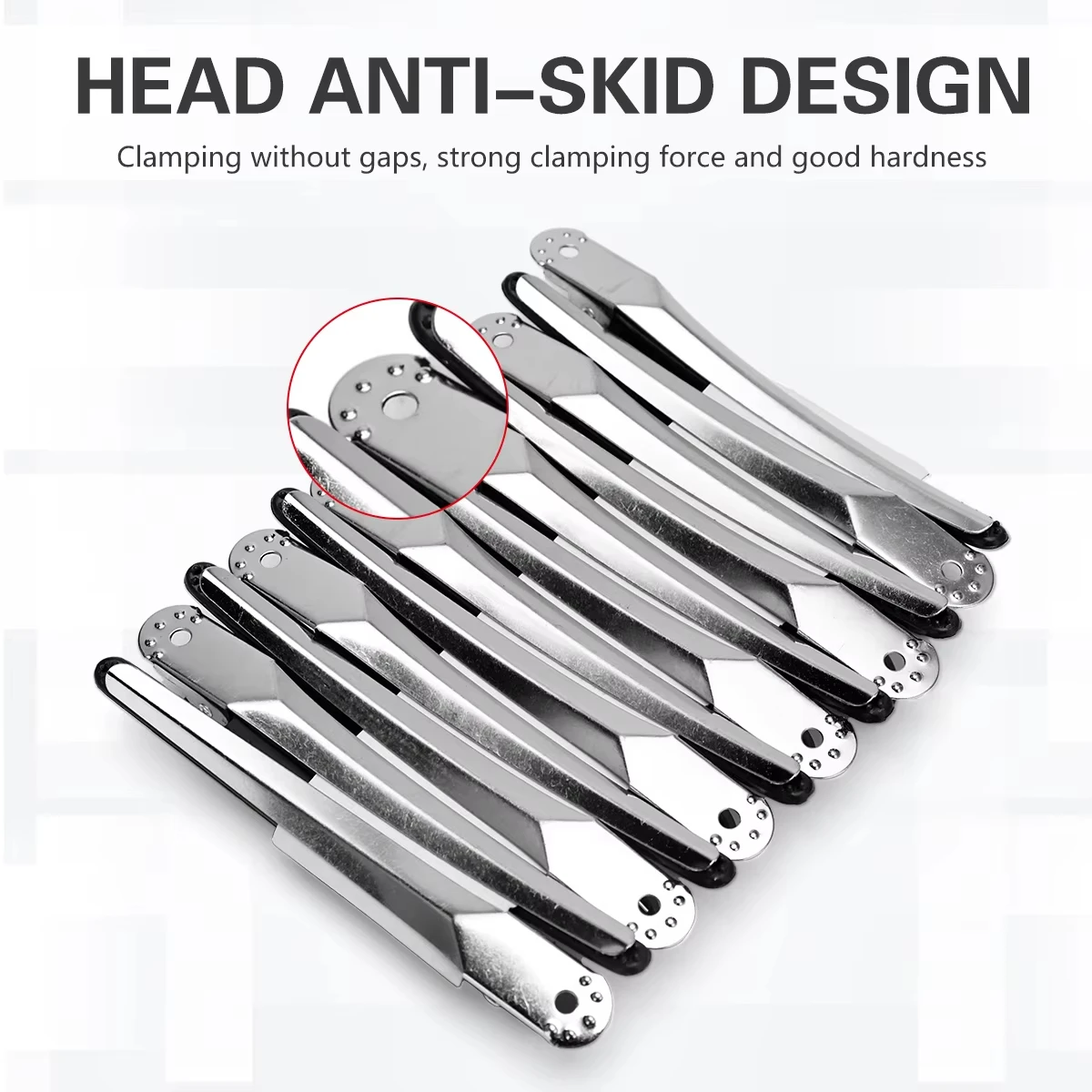 12pcs No-Trace Hairdressing Clips – Essential Styling Tools and Accessories
