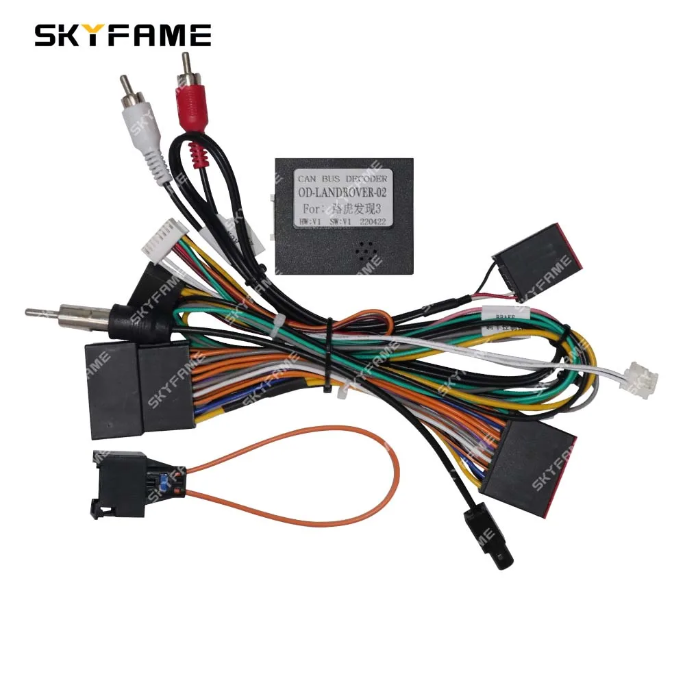 SKYFAME ڵ ̾ ϳ׽  Canbus ڽ ڵ ȵ̵   ̺, ι Ŀ 3 OD-LANDROVER-02, 16 