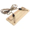 Children's Pine Swing Wooden Hanging Bench Chair For Room Tree Swings Outdoor Toys Decor Kids 3