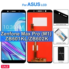 Écran tactile LCD de remplacement avec châssis, 5.99 pouces, pour Asus Zenfone Max Pro M1 ZB601KL/ZB602K X00TD, Original=