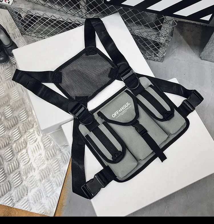 Tactical Vest Nylon military Vest chest rig Pack Pouch Holster