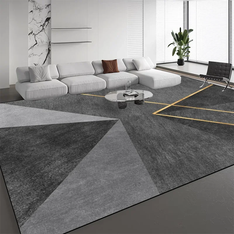 Geometric Modern Carpet Living Room Luxury 160x230 Large Area Rugs for Bedroom Decoration Soft Non-slip Floor Mat for Kids Room 2