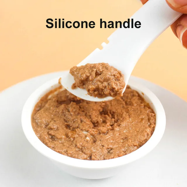 Multifunction Pet Canned Spoon Jar Opener Puppy Feeding Mixing Wet Dry Scoop Cat Dog Accessories Feeder Shovel Pets Tableware 5