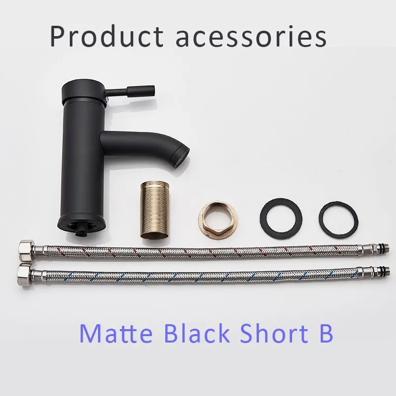 Bathroom Faucet Stainless Steel Basin Faucet Single Hole Tap