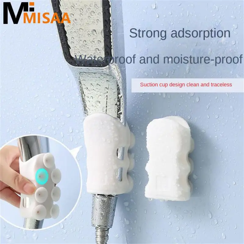 

Flower Sprinkling Sucker Silicone Removable Wall Mount No Punching Strong Viscosity Shower Accessories Shower Head Suction Cup