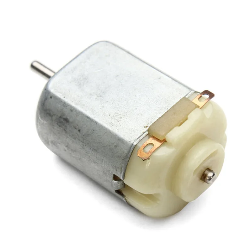  RUBANX Motores eléctricos Mini motor pequeño, motor de 130 CC,  kit de proyectos científicos de bricolaje, motores de ventilador eléctrico,  motor bruto de 3 V CC : Juguetes y Juegos