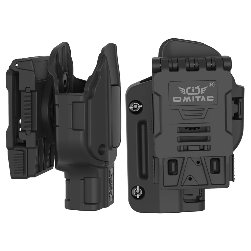 360&deg; Rotation Belt Loop Holster G19 Glock G23 G32 OWB Tactical Holster Right Outside Waistband Adjustable Cant G19