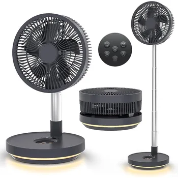 2023 New Primevolve 10 Inch Oscillating Fan,Battery Operated Fan Adjustable Height, USB Rechargeable Home Office Outdoor Camping 1