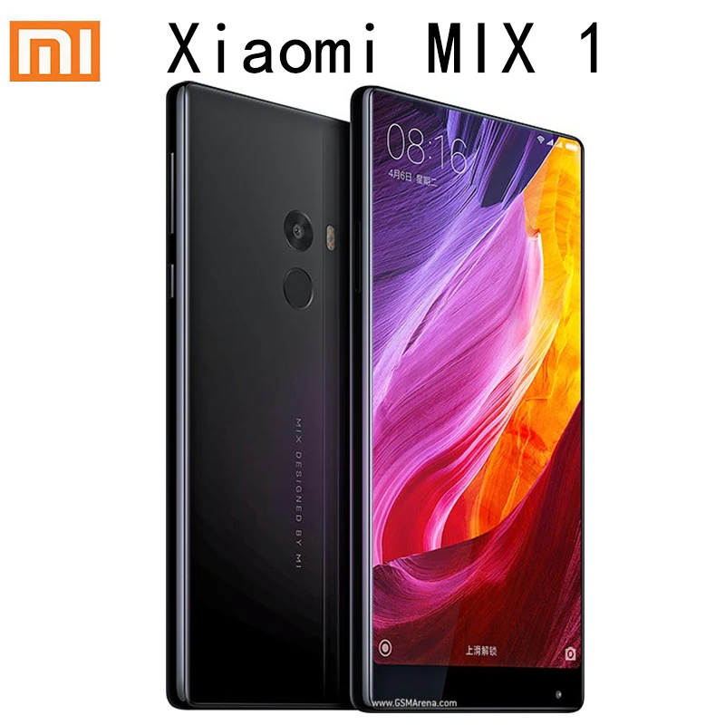 original Xiaomi MIX 1 smartphone 6.4 inches 4400 mAh Snapdragon 821 Quad-core  Android mobile phone iphone 11 refurbished