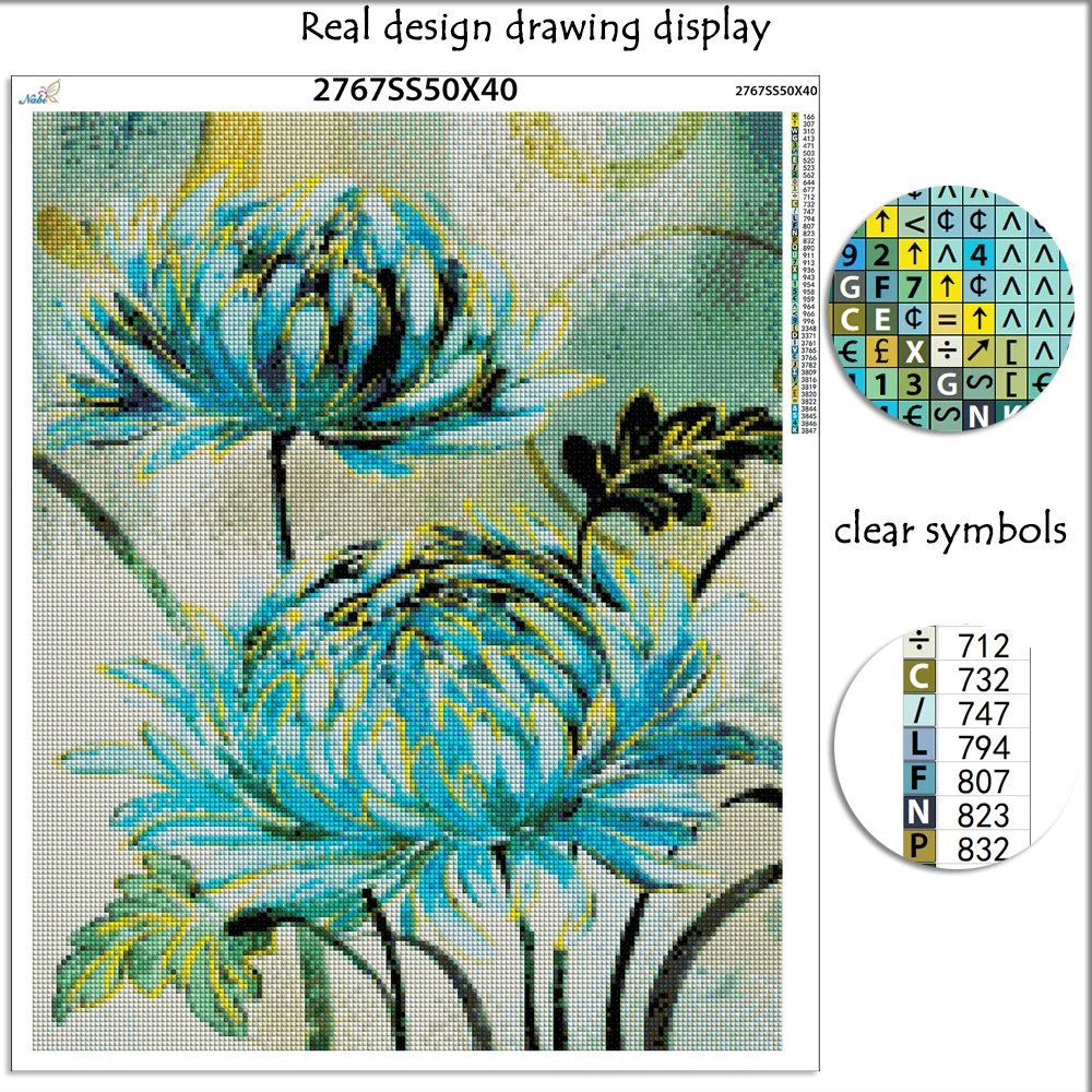 5D Diamond Painting New Flower Pictures Of Rhinestones Diy Diamond Embroidery Cross Stitch Daisy Mosaic Sale Home Decor Art