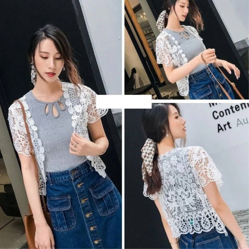 Pull Zara En Crochet Taille 38 Beige - Style Décontracté, Encolure Torsadée, Coupe Près Du Corps, Occasion Très Bon état