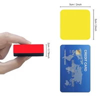 6pcs/12pcs, Mini Dry Erase Board Eraser, Magnetic Whiteboard Eraser Eva Board Eraser, Kids And Teacher Supplies, Home And Office 2