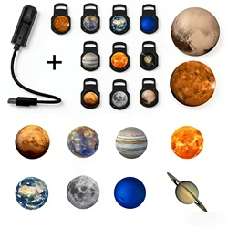 Enchanting Rotating LED Moon and Star Projector Lamp - Romantic Night Light Gift (Black)