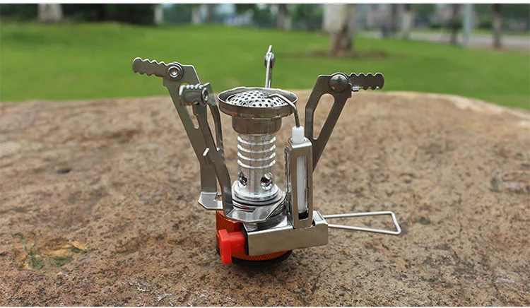 Description Picture 3 of itemAOTU Portable Mini Gas Stove Ultra Light Outdoor Camping Picnic Barbecue Stove 3000W
