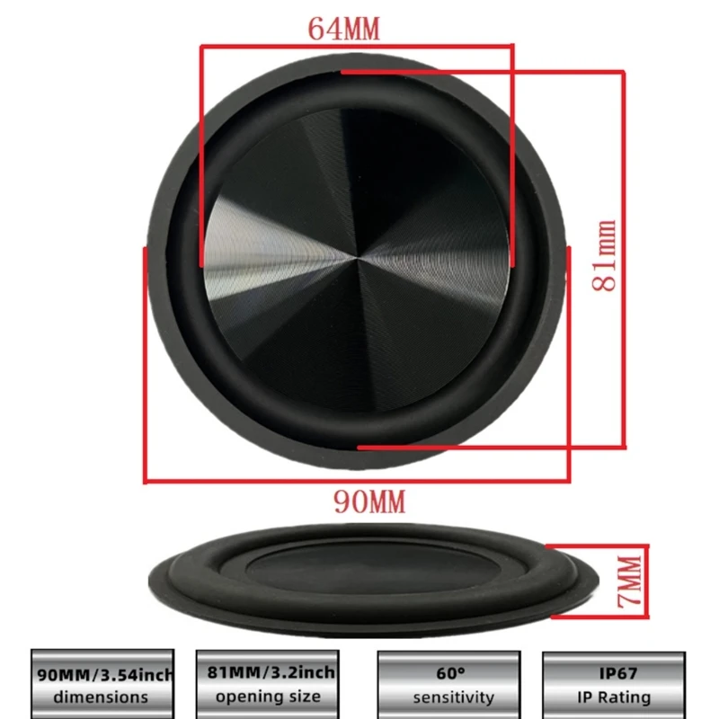 Enhanced Speaker Bass Radiator Accessory