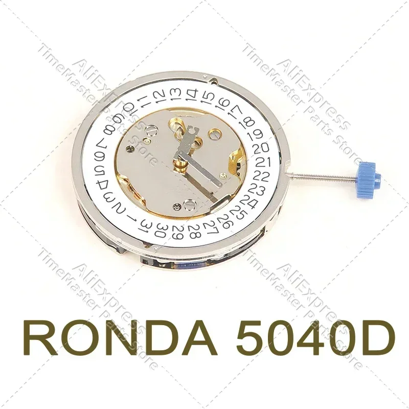 Ronda 5040D Genuine Quartz Watch Movement Replacement Parts for