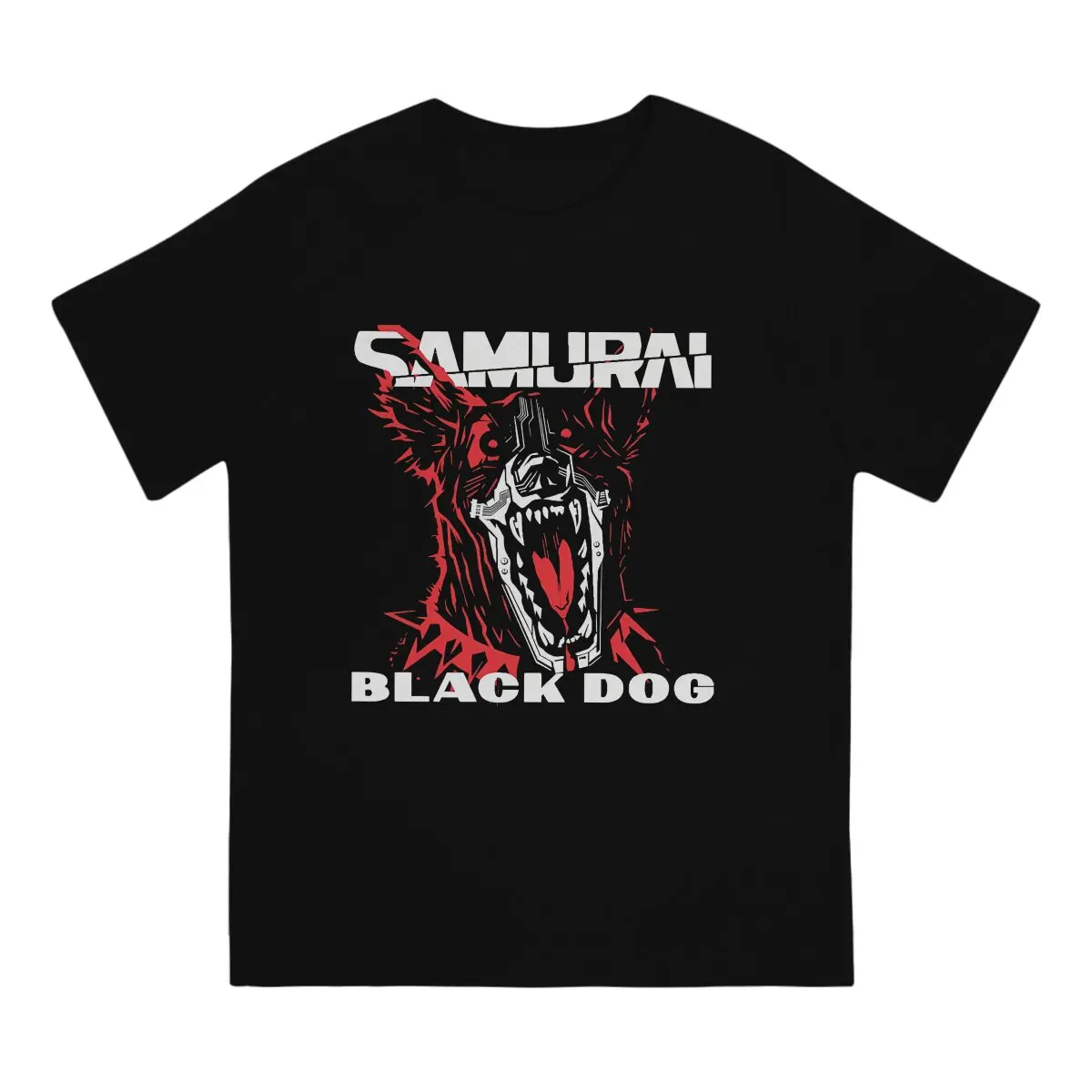 T-shirt Homme/femme Technics Samurai DJ - Impression Graphique, 100% Coton, Coupe Classique