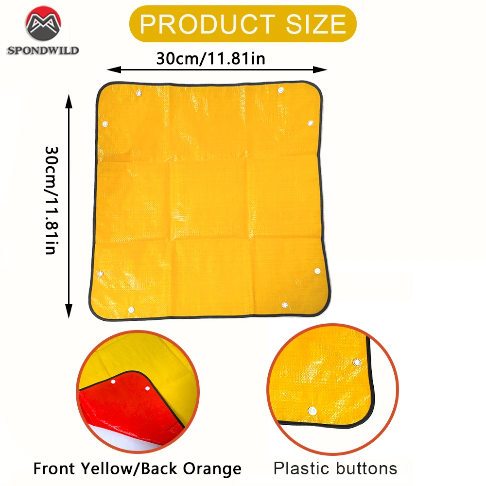 Foldable Waterproof Planting Mat Set - Reusable Gardening and Potting Pad