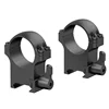 Voctor Optics 30mm Diameter Weaver Mount Ring Fit on 21mm Rails Scope Mount 2